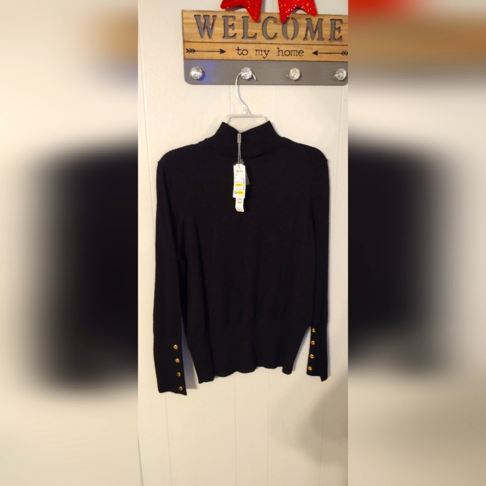 Black Long Sleeved Women's Joseph A. Top